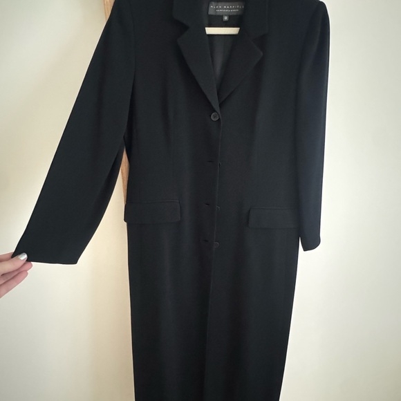 Black Long Coat by Alex Garflied - Picture 3 of 4